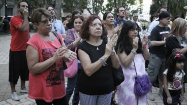 Mucha gente participó este jueves por la tarde. (Alan Monzón/Rosario3.com)