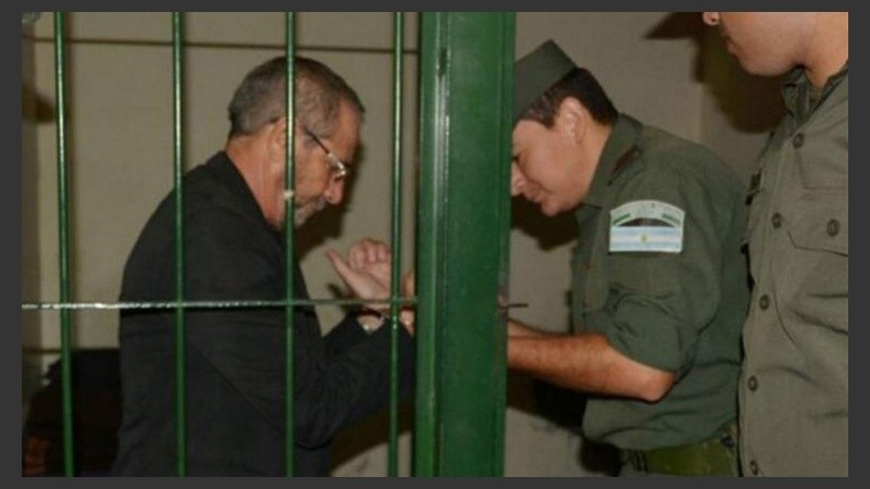 Primera foto tras las rejas. Así espera Jaime su procesamiento.