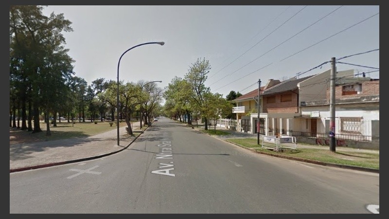 La zona donde se produjo el robo y abuso.
