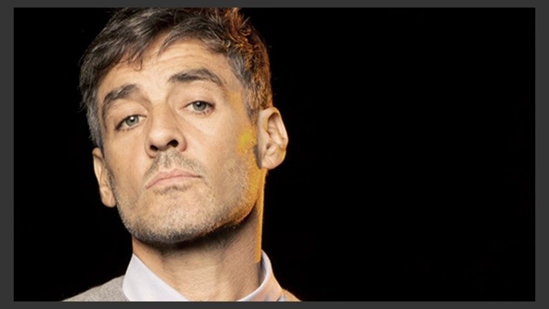 Germán Palacios, con su apariencia más frecuente. 