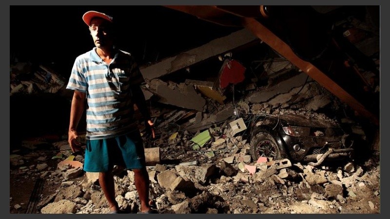 El terremoto afectó el norte de la región costera de Ecuador.