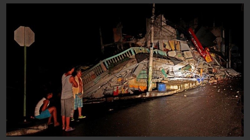 El terremoto afectó el norte de la región costera de Ecuador.