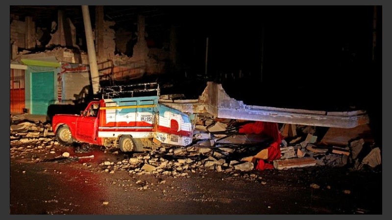 El terremoto afectó el norte de la región costera de Ecuador.