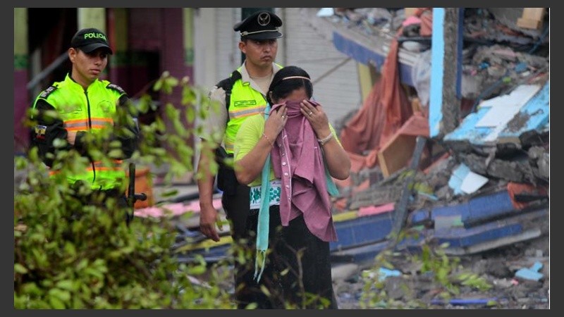 El terremoto afectó el norte de la región costera de Ecuador.