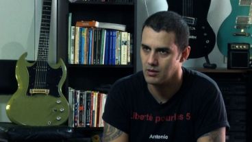 El ex vocalista de Ataque 77, Ciro Pertusi.