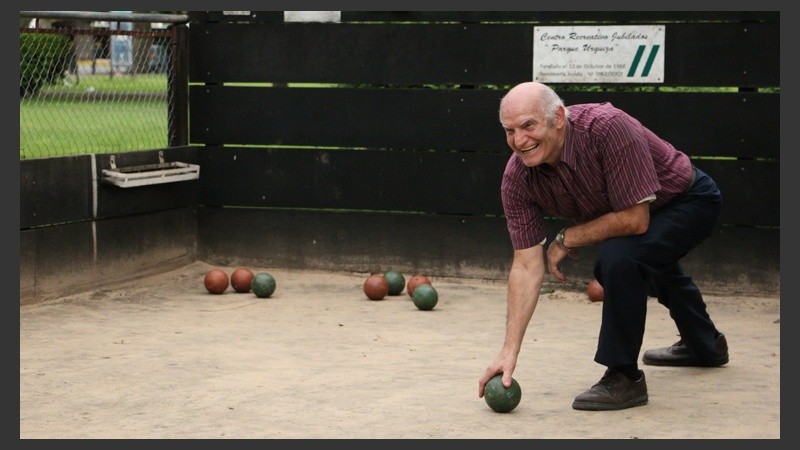 Sonrisas para la cámara en pleno tiro. 