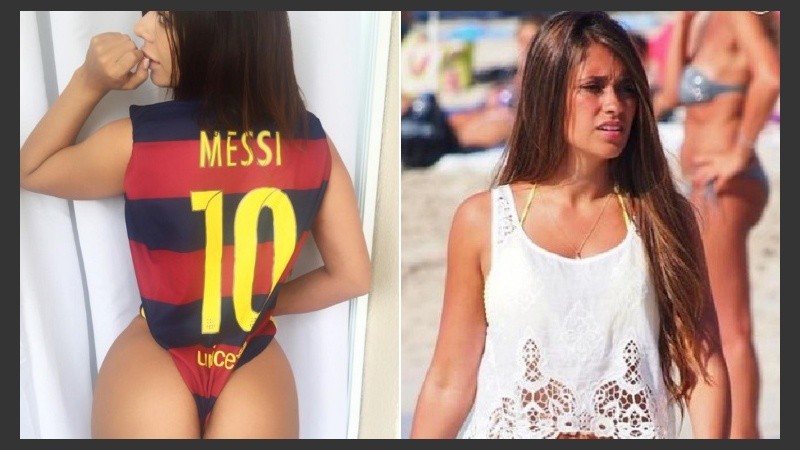 Suzy provocó a Messi y Antonella la cortó. 