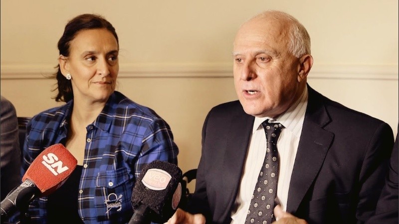 Michetti rescató a Lifschitz aunque apuntó a su partido. 