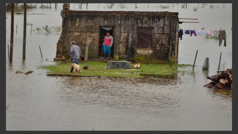 La situación es dramática para muchos habitantes del Litoral.