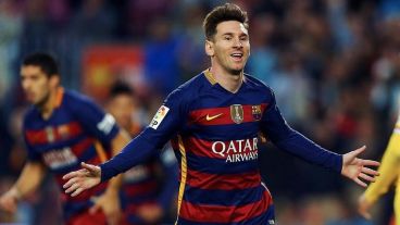 Messi abrió la cuenta y después llegaron otros cinco tantos del equipo culé.