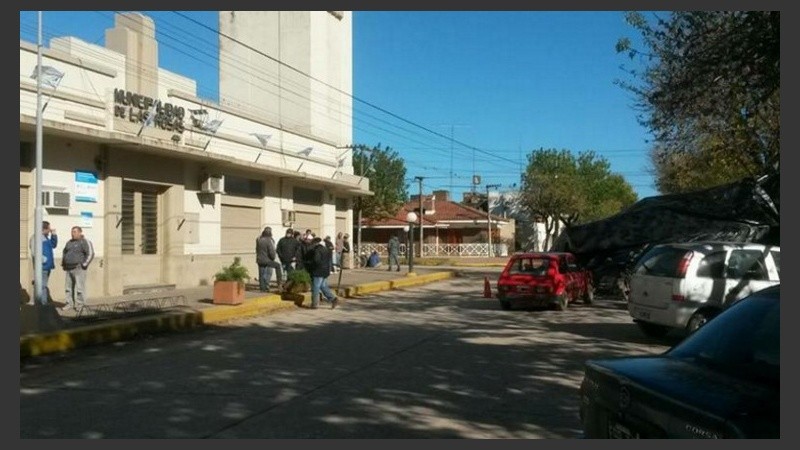 El municipio de Las Rosas, sumido en el conflicto con los trabajadores.