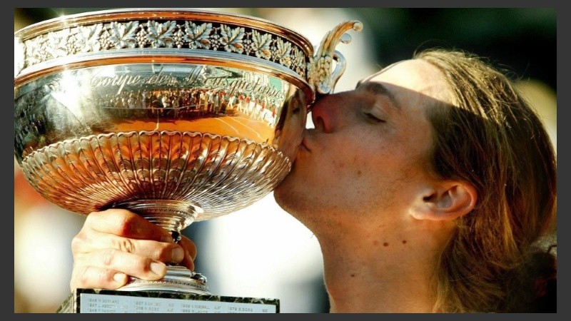 Gaudio fue campeón de Roland Garros en 2004.