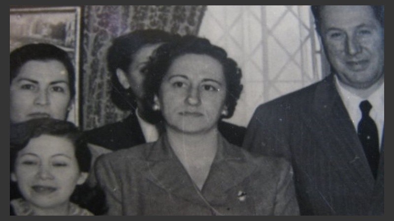 Una foto de Perón con las primeras legisladoras.