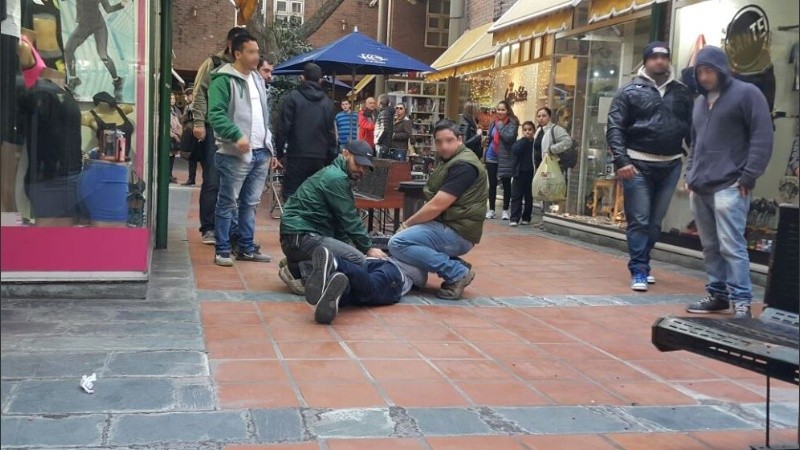 El procedimiento lo realizó personal de Inteligencia Sur de la ex Drogas Peligrosas.