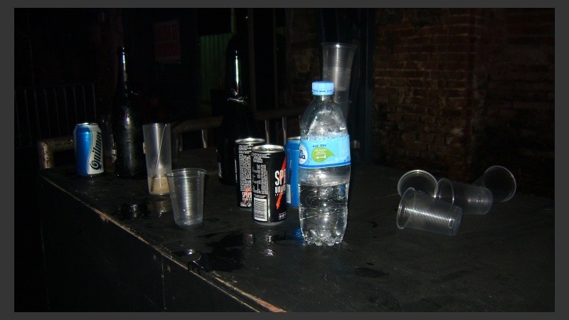 Champán con Speed, lo que más se tomaba.