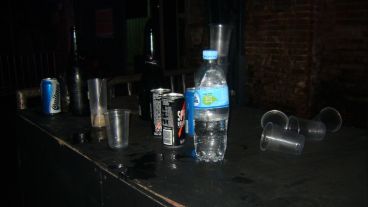 Champán con Speed, lo que más se tomaba.