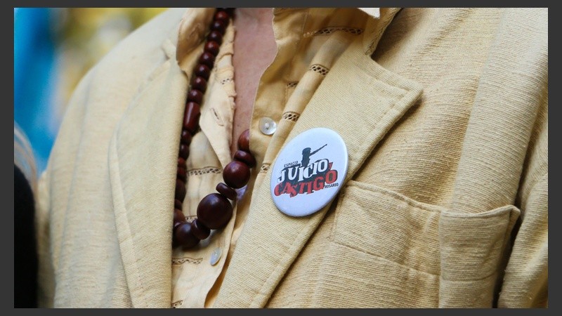 El Espacio Juicio y Castigo presenció la sentencia. (Alan Monzón/Rosario3.com)