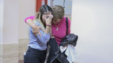 Desazón y tristeza de la víctima tras escuchar la sentencia en mayo pasado.