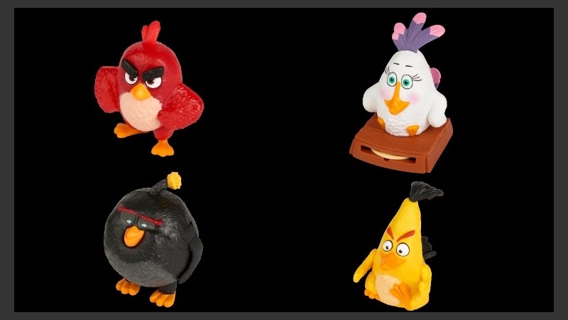 Los personajes, transformados en juguetes.