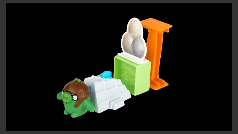 Los personajes, transformados en juguetes.