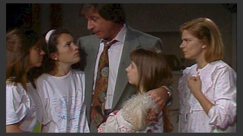 El legislador kirchnerista representó en la ficción a un compañero de colegio de una de 