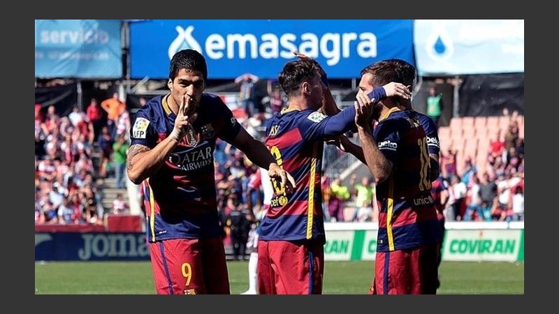 El 9 uruguayo le dio el título al Barcelona.