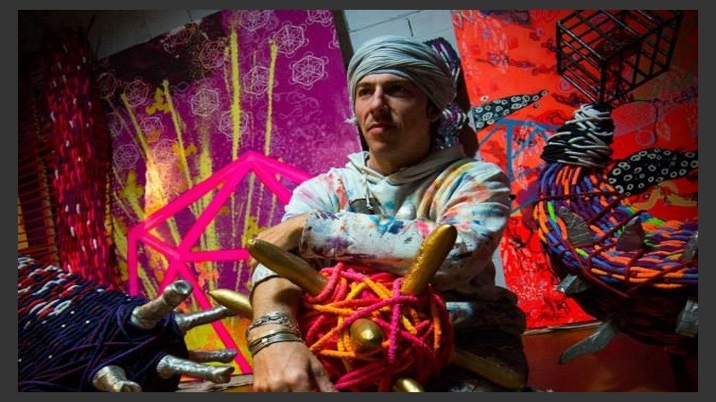 El artista plástico Lázaro Diacovich presentará la muestra este jueves.