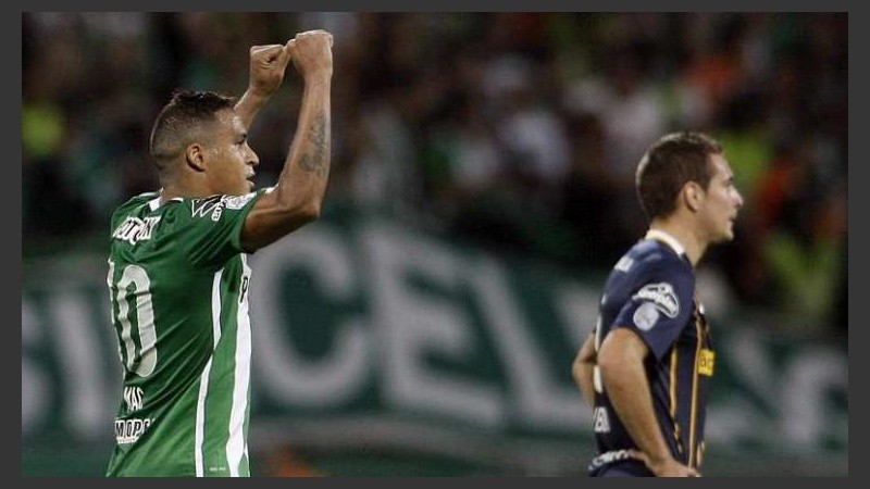 Atlético Nacional festeja y Ruben lo sufre.