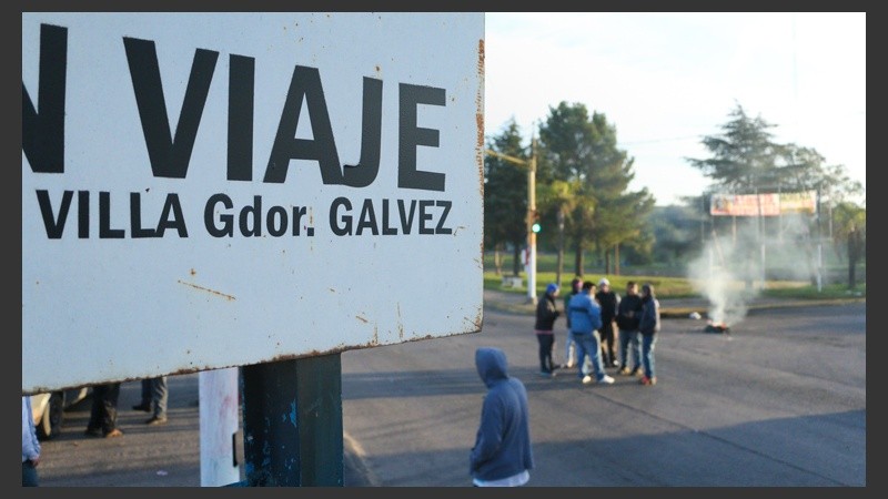 Los piquetes arrancaron a las 6 de la mañana.