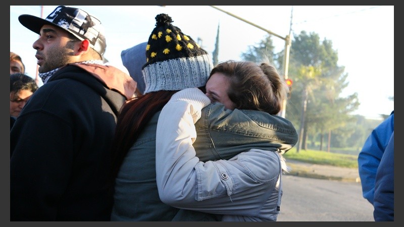 Otro drama dentro del drama. Monzón fue atropellado cuando se manifestaba por el asesinato de Colberg.