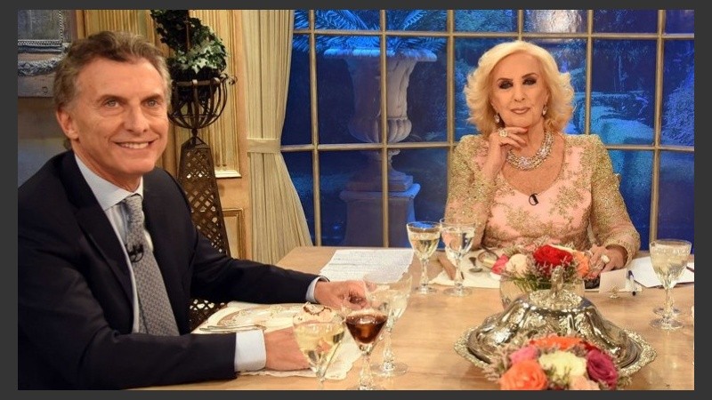Macri y Mirtha siempre tuvieron muy buena relación.