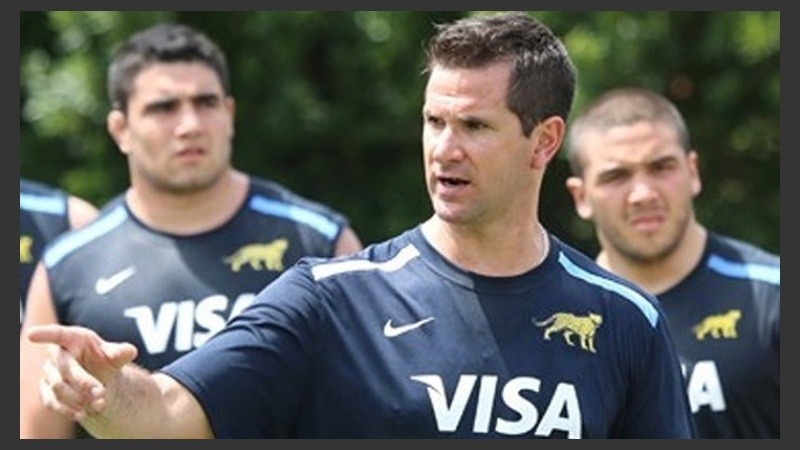 Mackey, en su primera etapa como profe de Los Pumas.