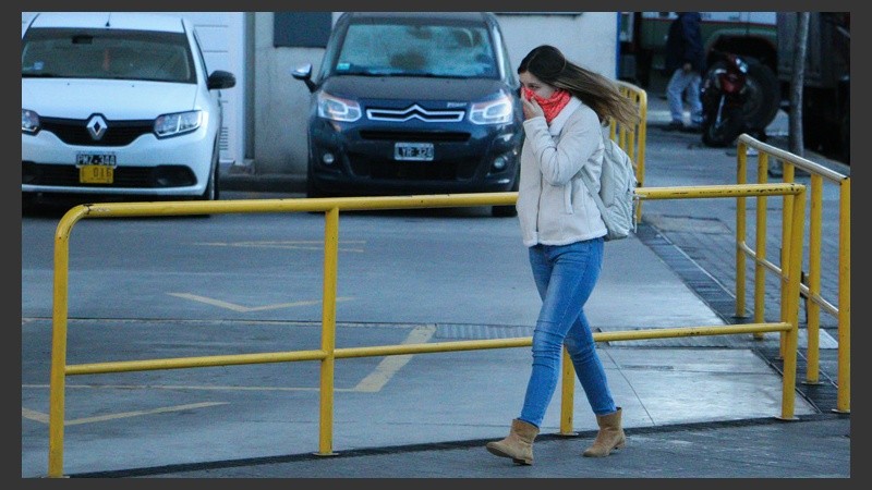 Viento y frío, una mezcla para nada agradable. 