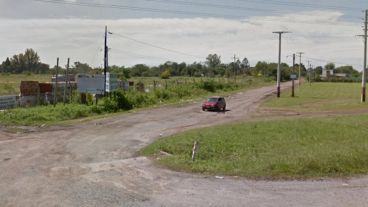 Una imagen de avenida de los Incas, la arteria donde fue encontrado el cuerpo.