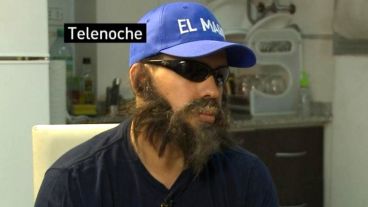 Camuflado, Cantero había brindado una entrevista a Telenoche meses atrás.