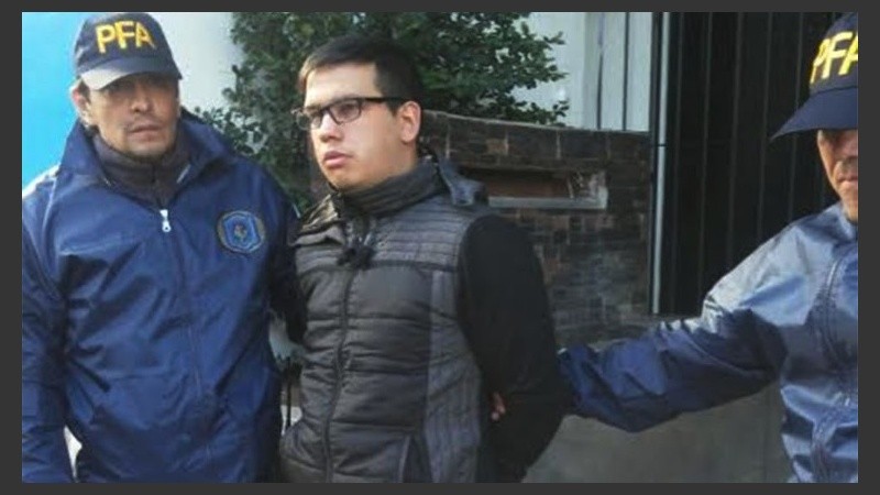 Machuca, alias Monchi Cantero, detenido en Flores.