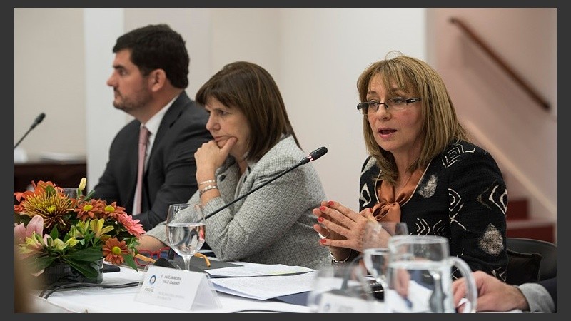 Gils Carbó cuando aún era procuradora.