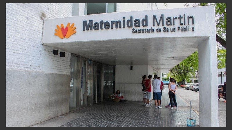 La mamá y la beba fueron llevadas a la maternidad Martin luego del parto callejero. 