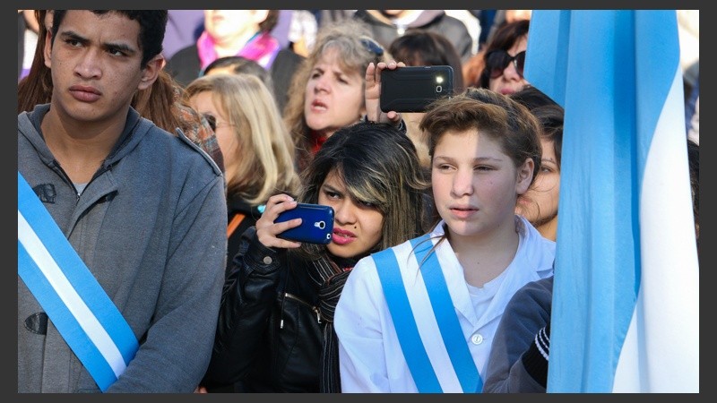 La Sole en el escenario y todas las miradas fueron hacia ella.