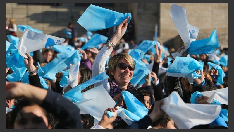 Las maestras también disfrutaron de un día a pleno sol.