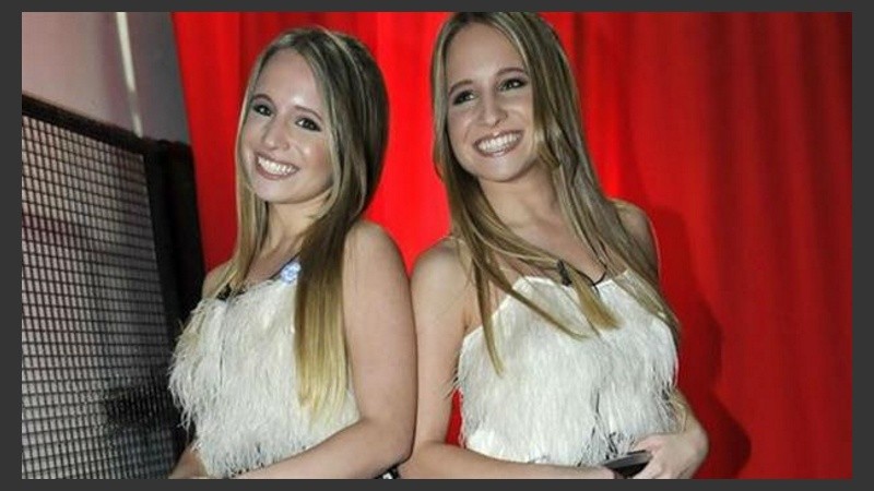 Las mellizas Pozzi fueron concebidas por el certamen como una sola persona. 