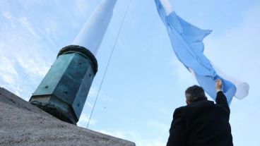 El palco de las autoridades.