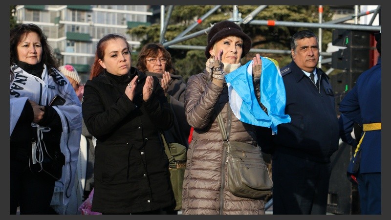 Buena cantidad de gente durante toda la mañana. (Alan Monzón/Rosario3.com)