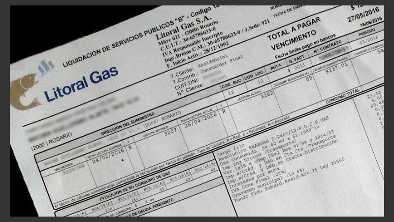 Muchas facturas llegaron con fuertes incrementos.
