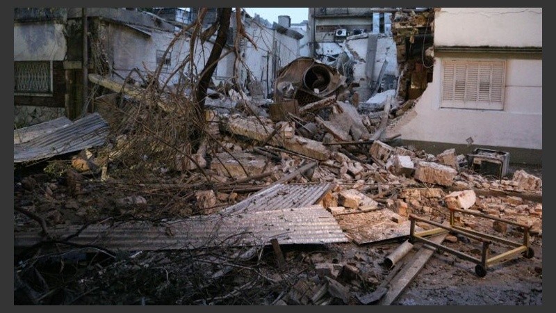 Lo que quedó del Apolo. 