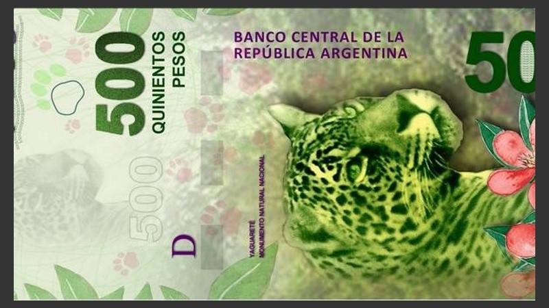 Billete 500 pesos que circulará desde este jueves.
