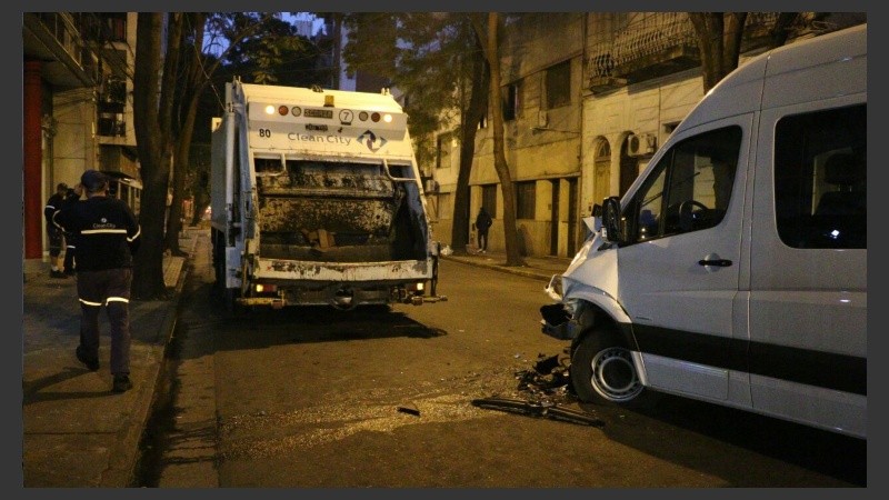 Presidente Roca y Pellegrini, la zona del accidente. 