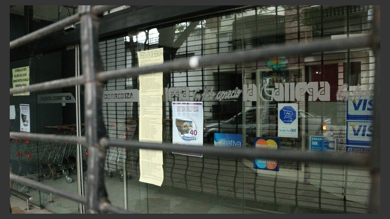 La Gallega no abrió sus puertas.