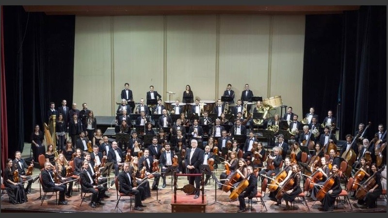 La Orquesta Sinfónica Provincial de Rosario.