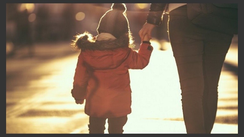 A salir abrigados de casa. 